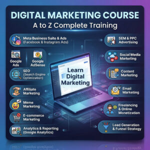 Digital Marketing Course – A to Z Complete Training